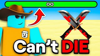 I Exploited Double Vampire Knives for INFINITE HEALTH in Dead Rails