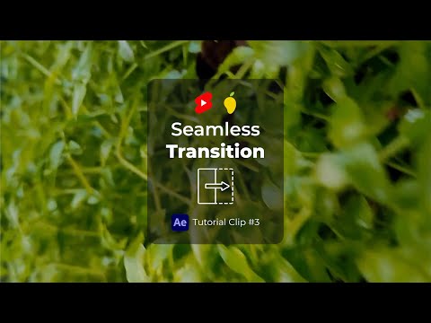 Seamless Transition With After Effects | Komanga #shorts