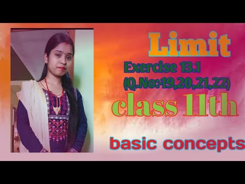 Limit, limit NCERT class 11th, Exercise:-13.1,(Q.No:-19,20,21,22 )सीमा basic concepts