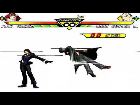 Iori Yagami Vs Boss Gustab M