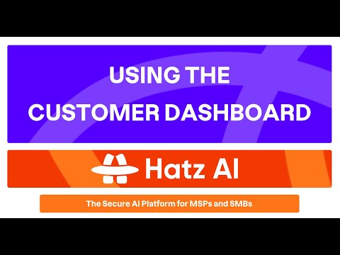 Customer Dashboard