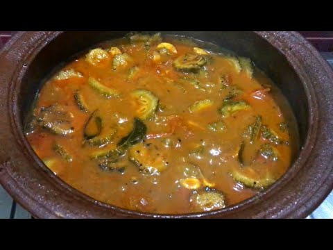 கசப்பில்லாத  பாகற்காய் புளிக்குழம்பு செய்முறை| Pavakkai Puli Kulambu| Bitter Gourd Kuzhambu in tamil