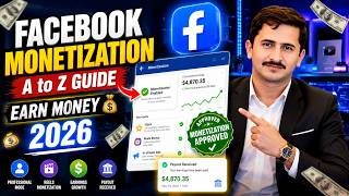 Facebook Monetization Full Guide 2026 🔥 Earn Money From Facebook Step By Step