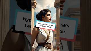 🌟 Hypatia of Alexandria: The Last Great Thinker and Martyr 🌟