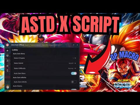 [RELEASE] All Star Tower Defense X SCRIPT / HACK | OP MACRO/ AUTOFARM & MORE