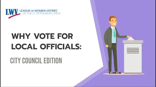 Why Vote for Local Officials: City Council Edition #votingpower
