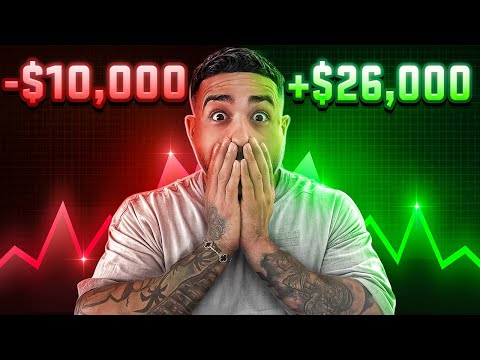 -$10,000 to +26,000 Trading Forex in 1 hour!
