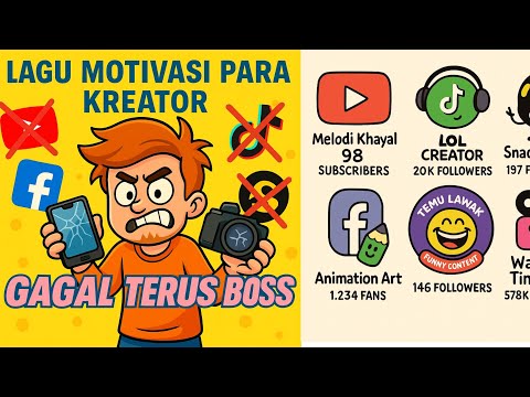 Gagal terus Boss/lagu motivasi untuk konten kreator #rock#lagumotivasi#youtubemusic