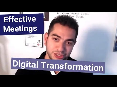 3 Secrets of Effective Meetings - Digital Transformation Examples