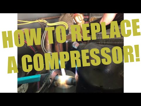Compressor replacement- HVAC Service call