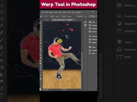 Photoshop Warp Tool Tutorial: Quick and Easy Guide#tips #tricks #photoshoptutorial #photoshop