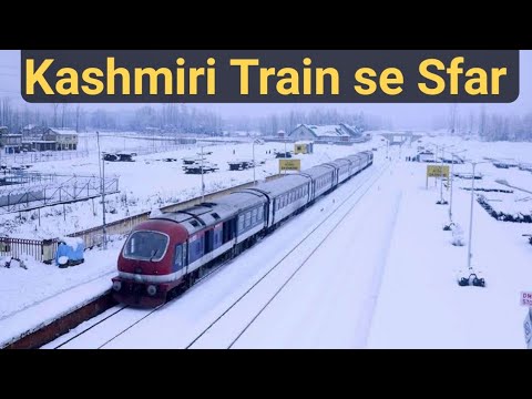 Banihal to srinagar jammu kashmir train se journey#banihaltosrinagar