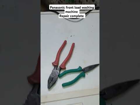 Panasonic front load washing machine repair