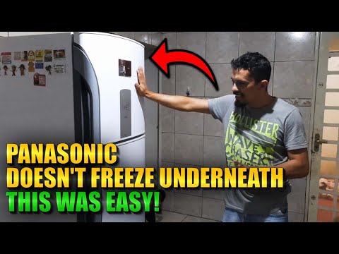 Panasonic refrigerator does not cool at the bottom 🔴 #refrigeration