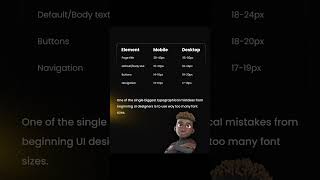 Font Size Dos and Don'ts: What You Need to Know #developertips #designtips