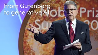 From Gutenberg to generative AI | Alberto Ibargüen | Nobel Prize Summit 2023