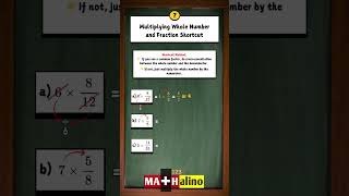 Multiply Whole Numbers & Fractions FAST! 🚀 | Math Shortcut for Exams