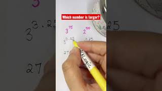 Math Olympiad Question | which number is larger? | You should know this Trick!!