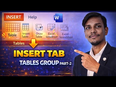 How to Create a Table in MS Word | Step-by-Step Tutorial || Part 02 #MSWordTutorial #TableInMSWord