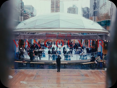 Rainy day in Vancouver | Cinematic Vlog on Sony FX30 Cineprint16
