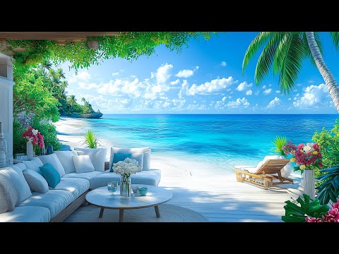 Vibrant atmosphere at Seaside Cafe – morning jazz for a calm and relaxing new day
