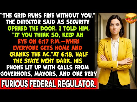 At 6:18 PM, Half the State Went Dark. But They Said the Grid Ran Fine Without Her…