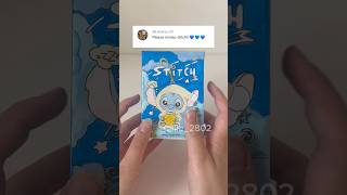 MINISO Stitch blind box 💙 #miniso #blindbox #unboxing #squishy #asmr #diy #paperdiy #papercraft
