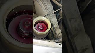 Power steering fuel top up #shortvideo #topuppubgmobile #oilpainting #mechanic anuj bhai