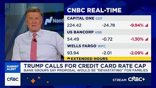 Pres. Trump calls for credit card rate cap: Here's what to know