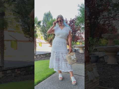 The cutest white boho fit for summer 🤍 #summeroutfit #whiteoutfit #bohostyle