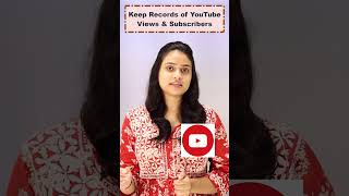 Automatically Track Analytics of YouTube on MS Excel #shorts #youtubeautomationideas #msexcel