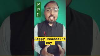 Happy Teacher's Day #ppitutorial #biharparamedical #paramedical_2024 #teacherday