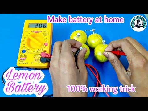 Lemon battery | freakengineer