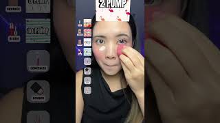 Pump challenge!! #makeup