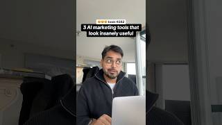 3 AI marketing tools which look insanely useful #aitools #aiformarketing