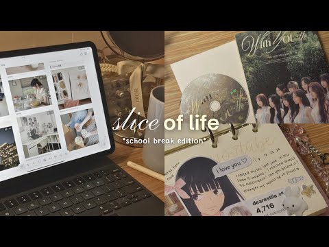 slice of life 🧸 journal with me, twice “with you-th” album unboxing, and 2025 vision board