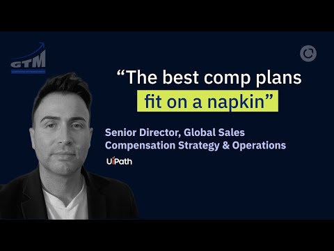 Simple Comp, Serious Modeling: Juan Felipe Meija | UiPath | GTM Show