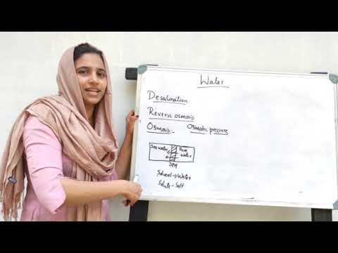 Desalination|Reverse osmosis|module3 Water