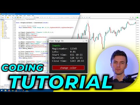 How to create a graphical panel in mql5 | Part 2/2
