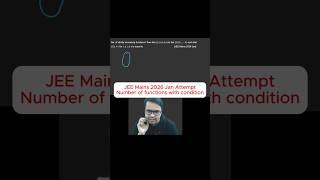 JEE Mains 2026: Jan Attempt Question| Number of functions
