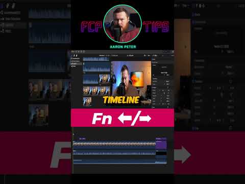 Jump to the beginning and end of your timeline in FCP! #fcp#finalcutpro#tutorial
