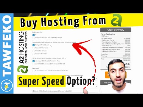 How To Buy a Hosting From A2 Hosting [All options in the sign up/cart page are EXPLAINED]