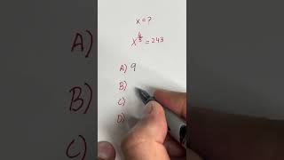 #algebra #algebratricks #find #findx #exponenttricks  #satmath