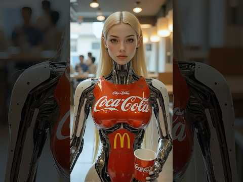 Is the cola made by robots delicious? #robot