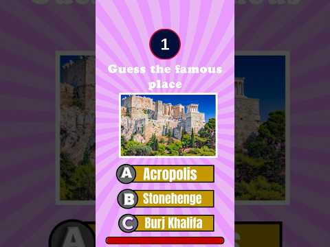 #travelfactsquiz #worldmonumentsquiz #historiclandmarks #traveldestinationquiz