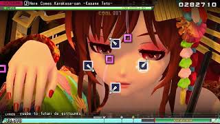 Here Comes Karakasa san  -Kasane Teto- | Project Diva Mega Mix+ (Teto Supremacy Mod) | Extreme Perf.