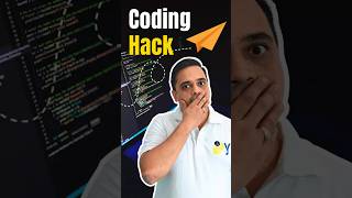 Coding hack ? #Coding #Debugging #ProgrammingTips #LearnToCode #SoftwareEngineering #DeveloperHacks