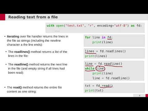 SciPro Python 2024: 10 - File I/O