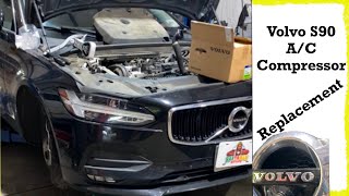 DIY Volvo S90 A/C Compressor Replacement: Step-by-Step Guide for Easy Repair!