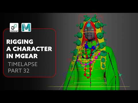 Rigging a Character in mGear for Games ready characters